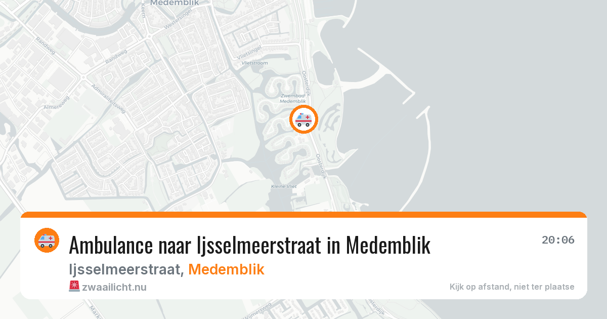 Ambulance naar Ijsselmeerstraat in Medemblik — 14 mei 2026