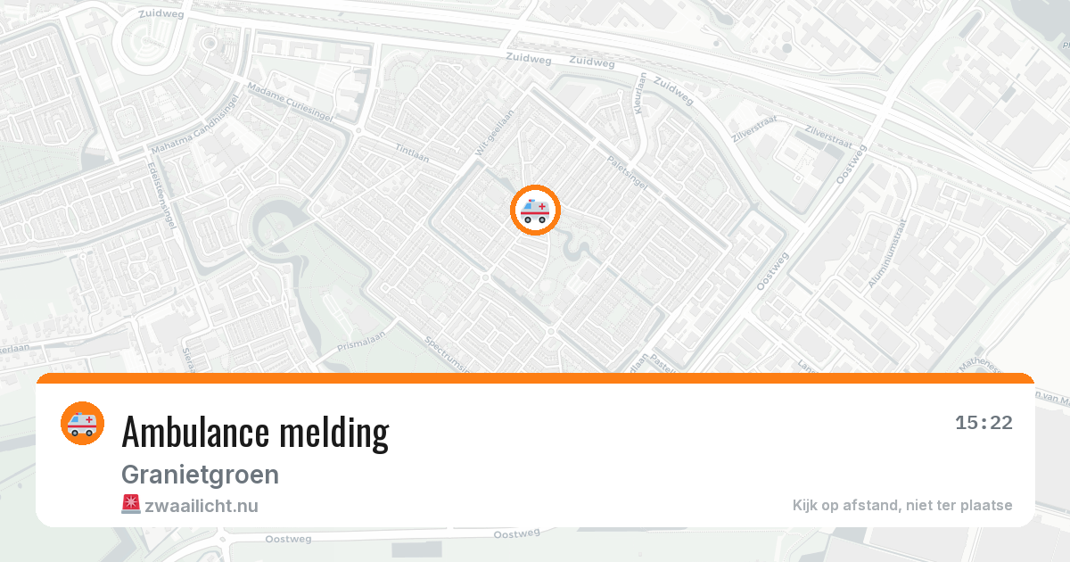 Ambulance melding — 31 jan 2026