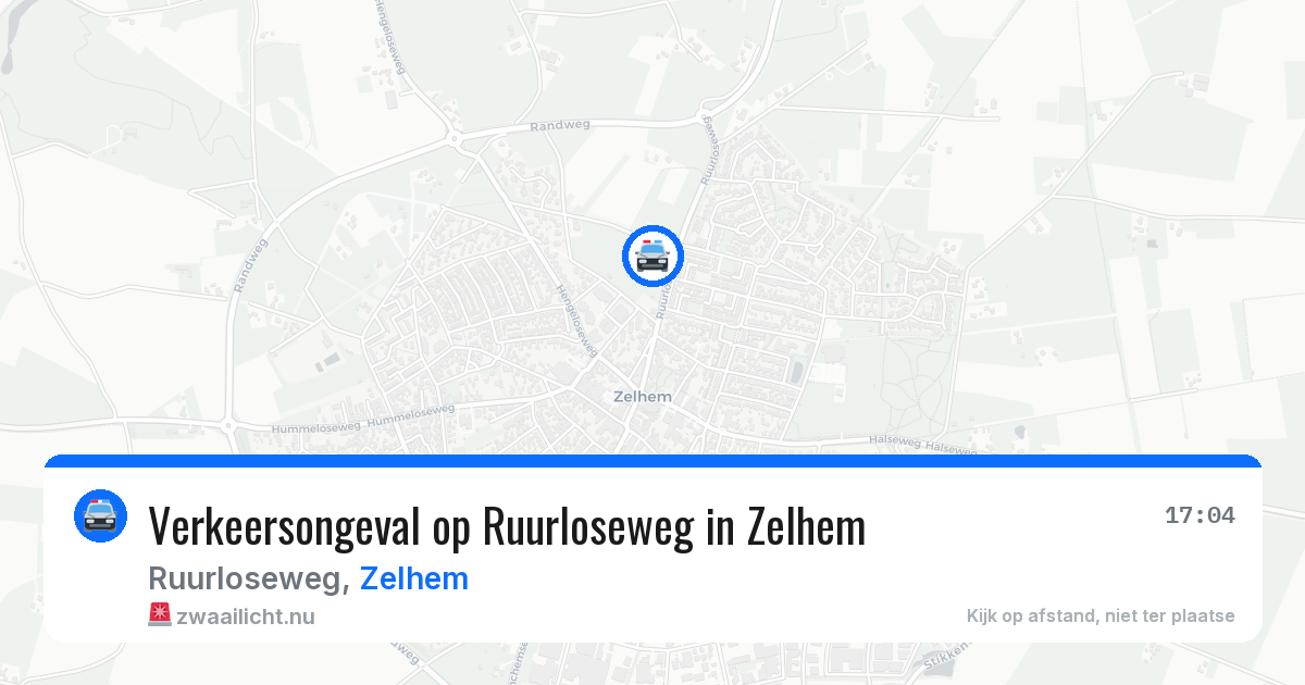 Verkeersongeval op Ruurloseweg in Zelhem — 4 jun 2026