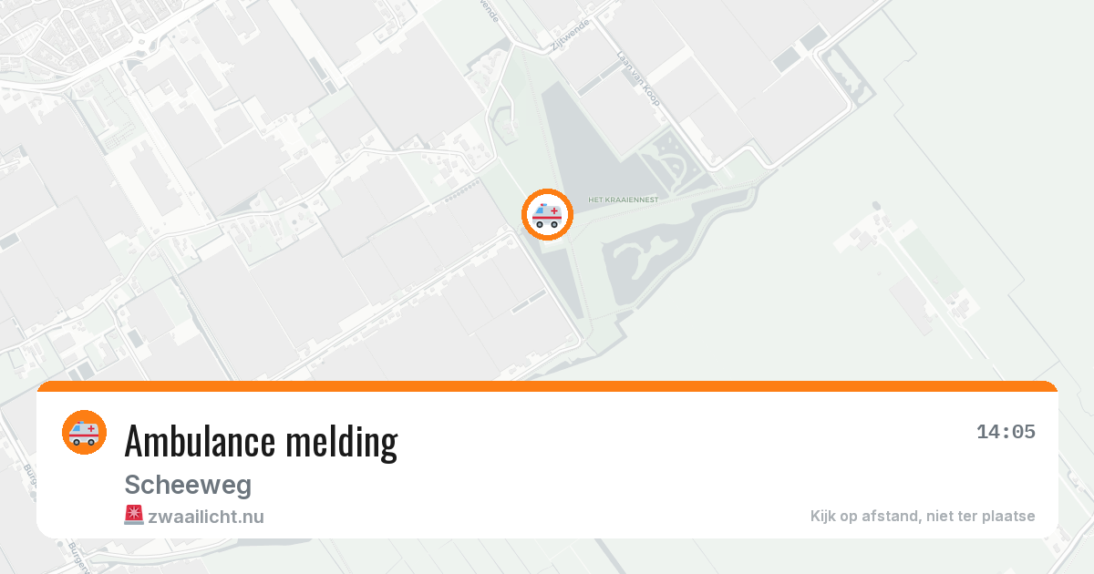 Ambulance melding — 24 jul 2026