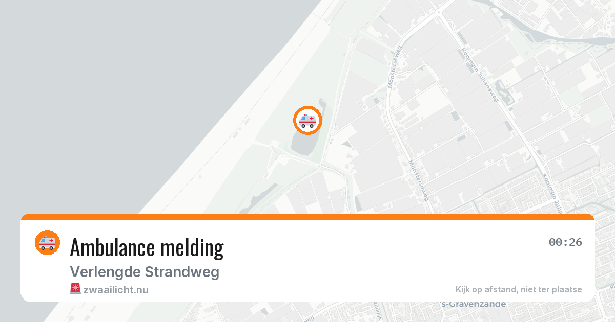 Ambulance melding — 23 mei 2026