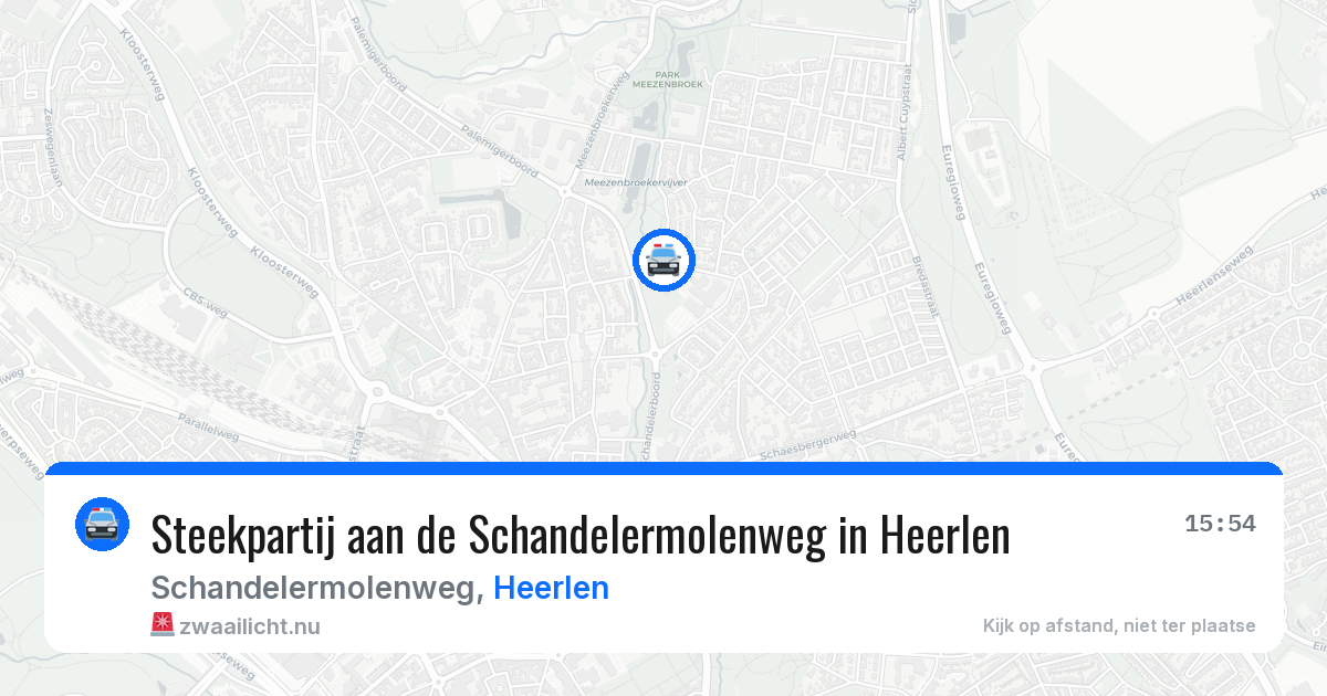 Steekpartij aan de Schandelermolenweg in Heerlen — 3 jun 2026