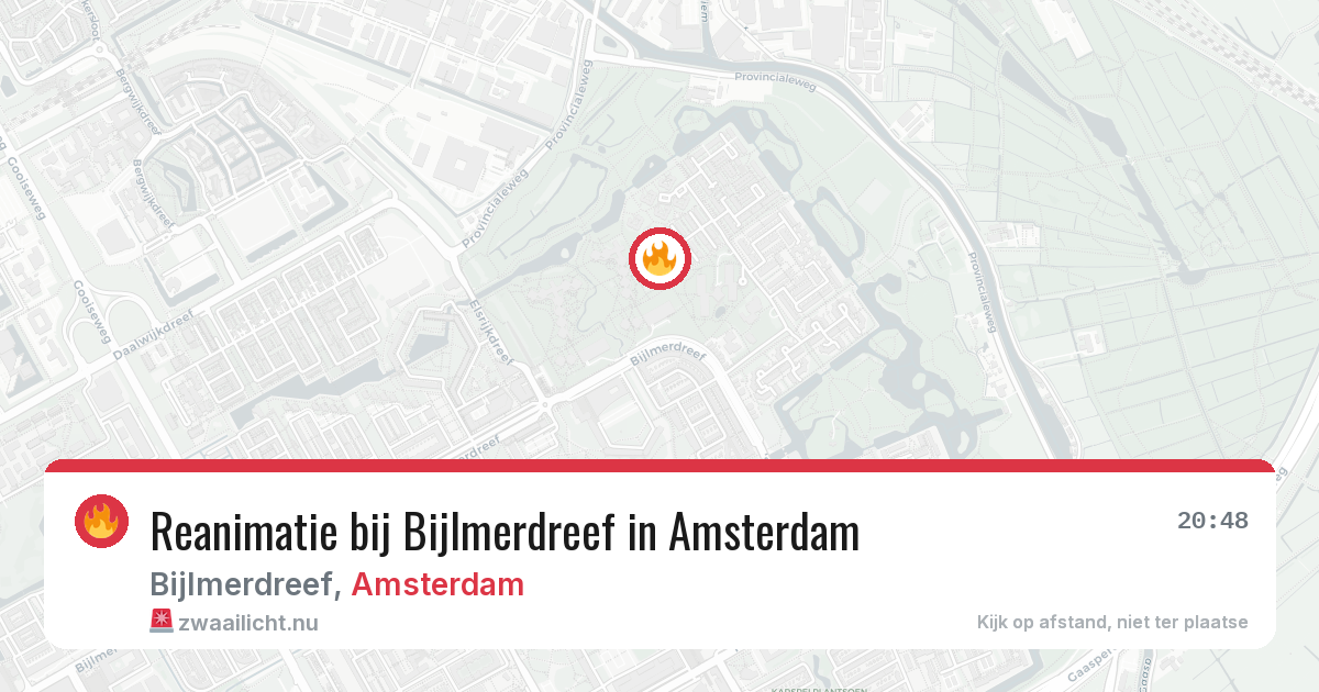 Reanimatie bij Bijlmerdreef in Amsterdam — 2 mei 2026