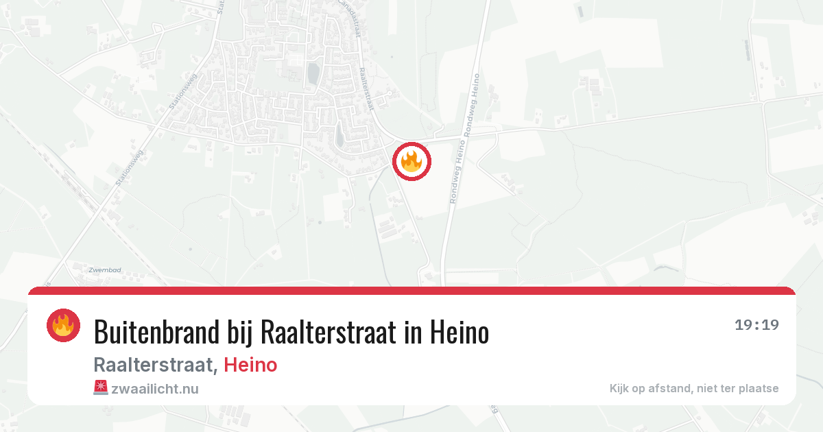 Buitenbrand bij Raalterstraat in Heino — 30 apr 2026