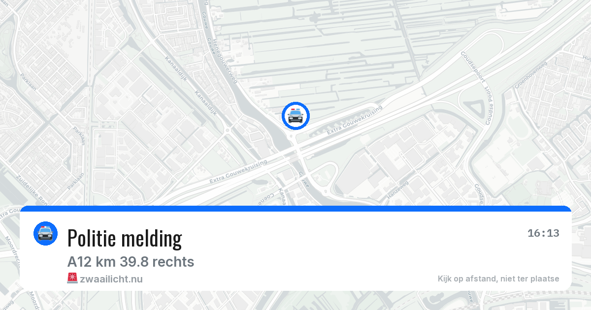 Politie melding — 16 mrt 2026