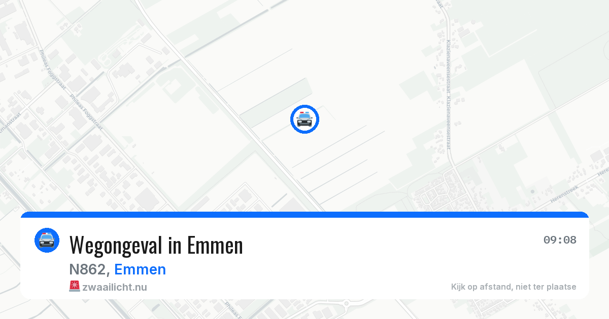 Wegongeval in Emmen — 2 mei 2026