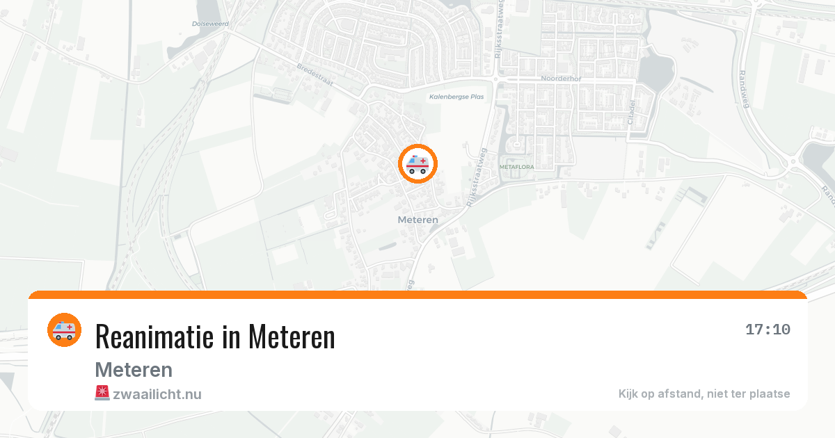 Reanimatie in Meteren — 8 jun 2026