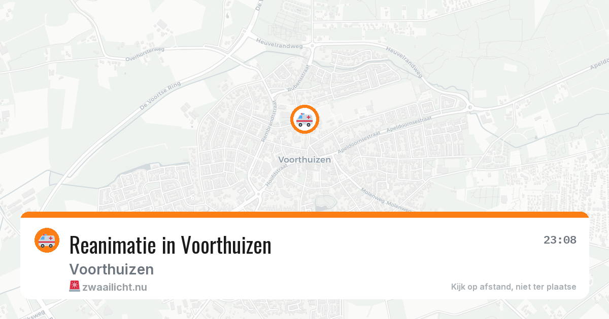 Reanimatie in Voorthuizen — 23 jan 2026
