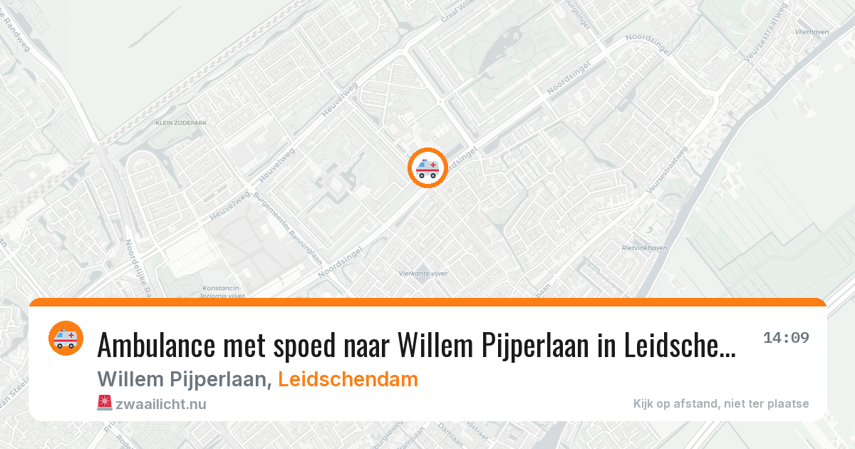 Ambulance met spoed naar Willem Pijperlaan in Leidschendam — 26 jan 2026