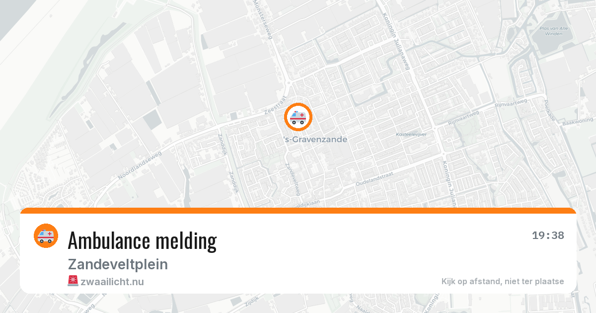 Ambulance melding — 24 jul 2026