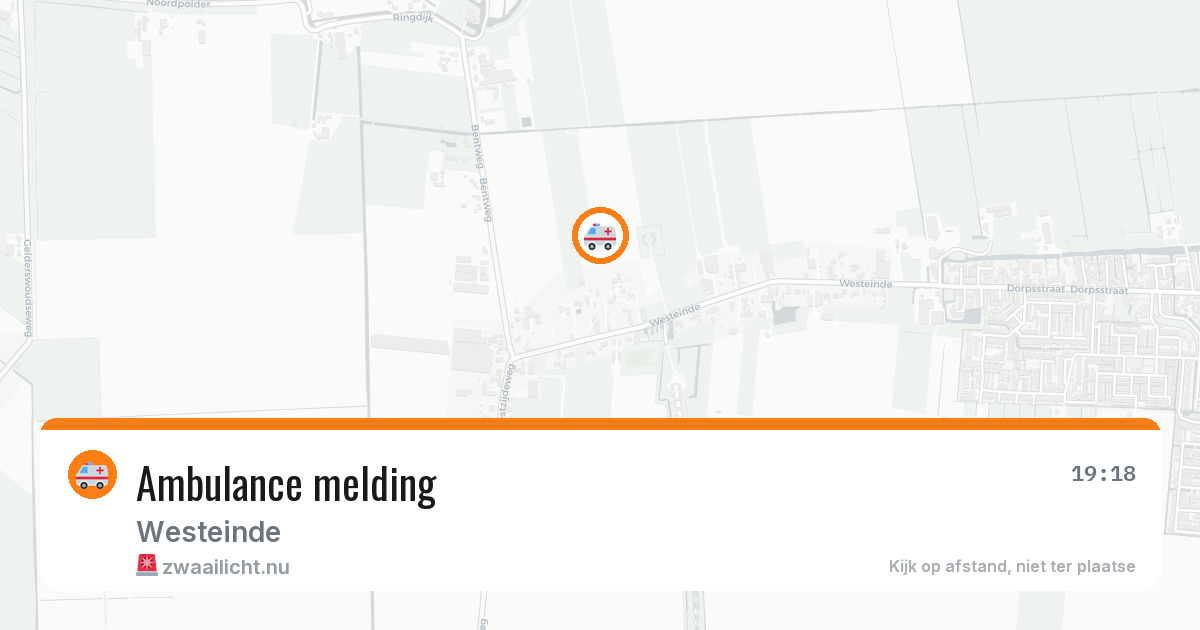 Ambulance melding — 2 jun 2026