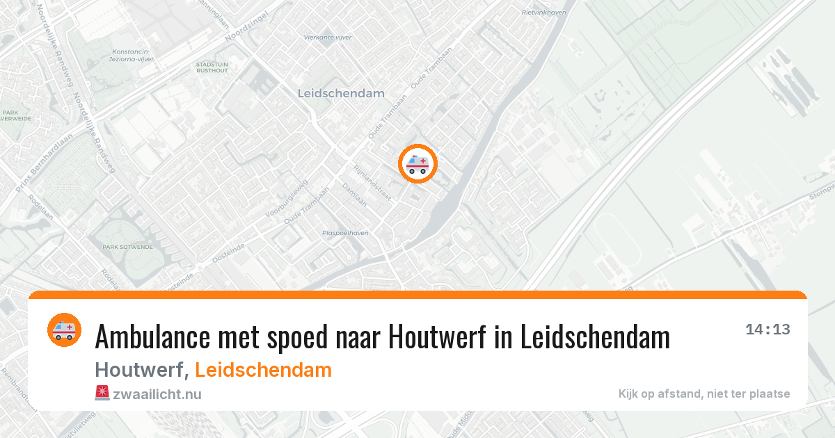 Ambulance met spoed naar Houtwerf in Leidschendam — 3 jun 2026