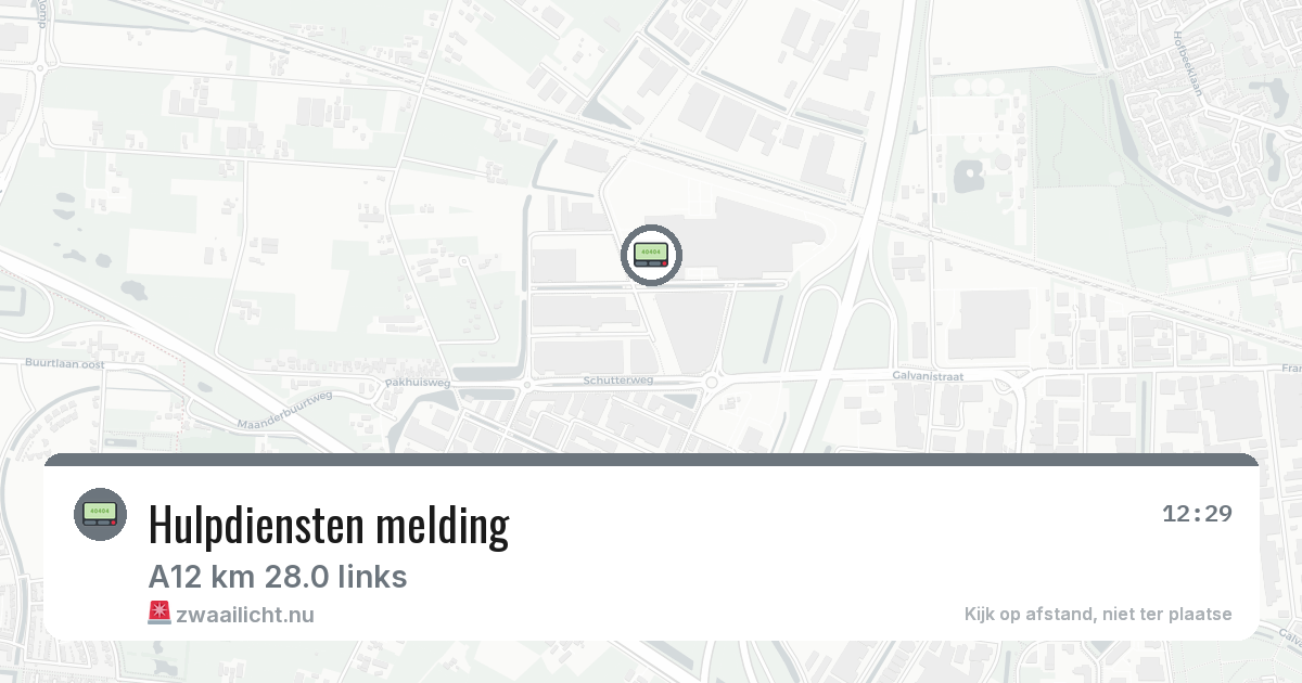 Hulpdiensten melding — 5 feb 2026