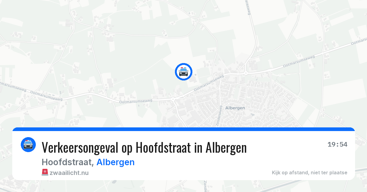 Verkeersongeval op Hoofdstraat in Albergen — 14 mei 2026