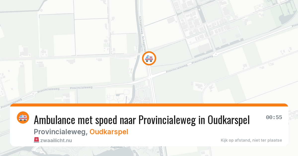 Ambulance met spoed naar Provincialeweg in Oudkarspel — 23 jan 2026