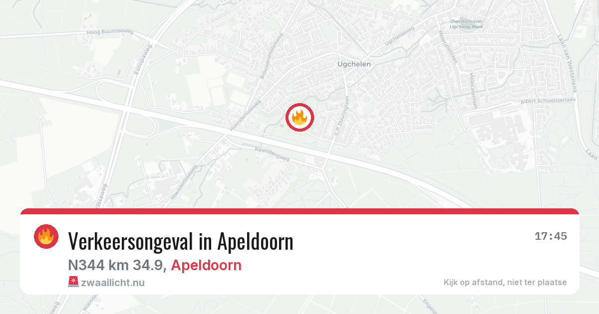 Verkeersongeval in Apeldoorn — 22 mei 2026