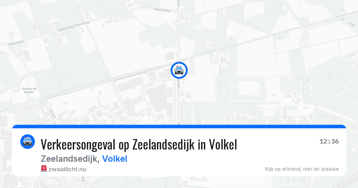 Verkeersongeval op Zeelandsedijk in Volkel — 8 jul 2026