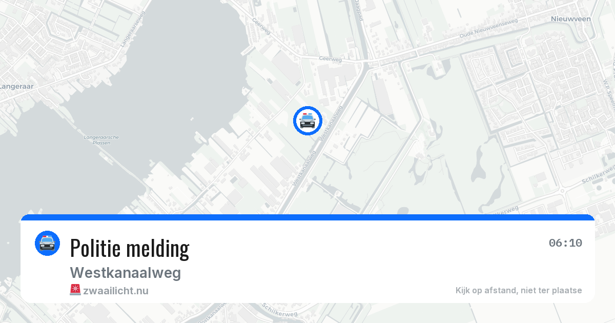 Politie melding — 9 apr 2026