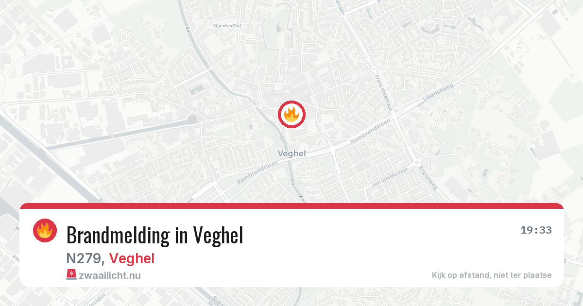 Brandmelding in Veghel — 2 jul 2026