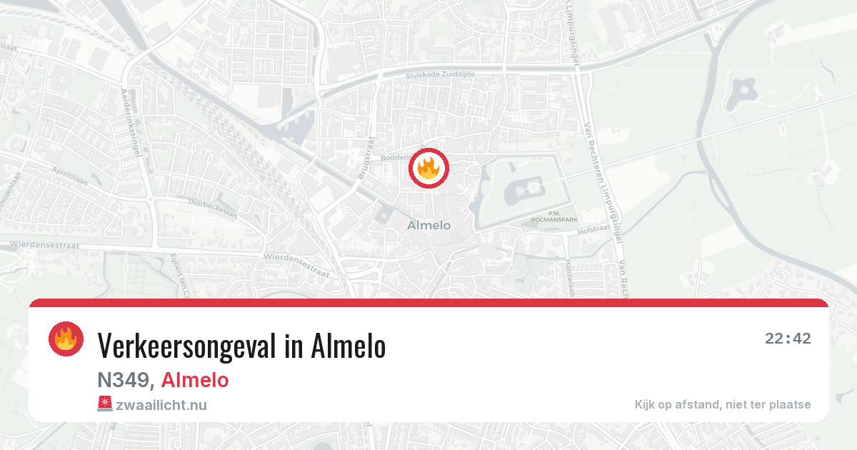 Verkeersongeval in Almelo — 18 mrt 2026