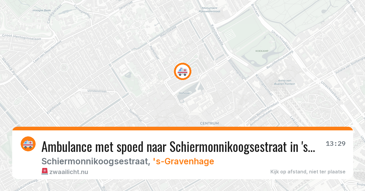 Ambulance met spoed naar Schiermonnikoogsestraat in 's-Gravenhage — 31 jan 2026