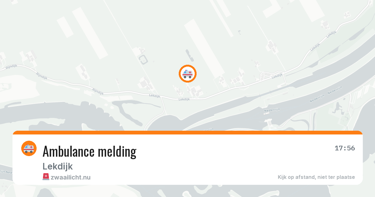 Ambulance melding — 15 jul 2026