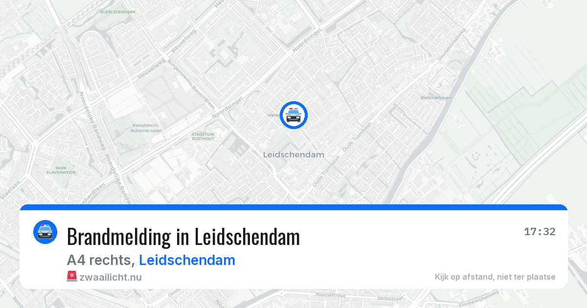 Brandmelding in Leidschendam — 30 mei 2026