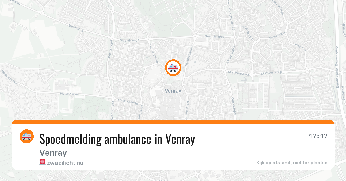 Spoedmelding ambulance in Venray — 3 feb 2026