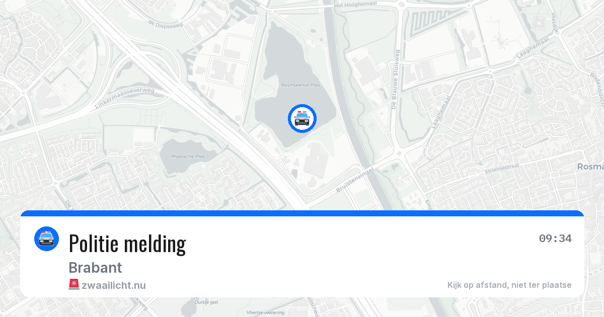 Politie melding — 24 jul 2026
