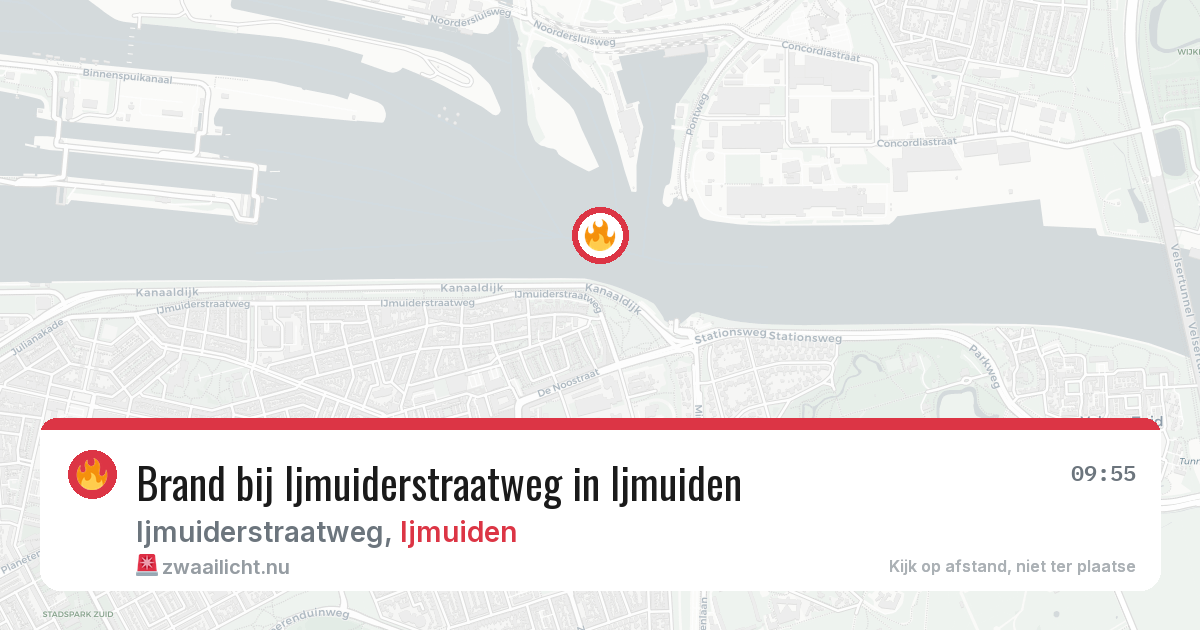 Brand bij Ijmuiderstraatweg in Ijmuiden — 10 mei 2026