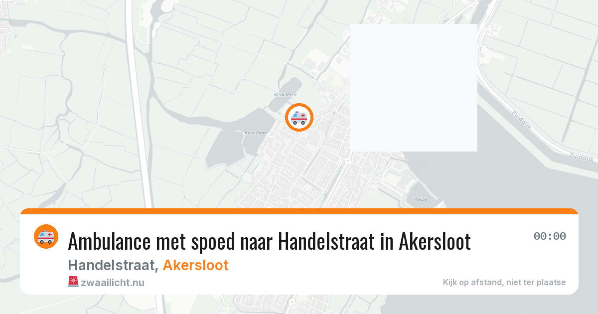Ambulance met spoed naar Handelstraat in Akersloot — 3 feb 2026