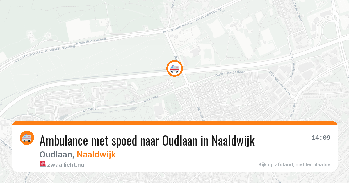 Ambulance met spoed naar Oudlaan in Naaldwijk — 24 jan 2026