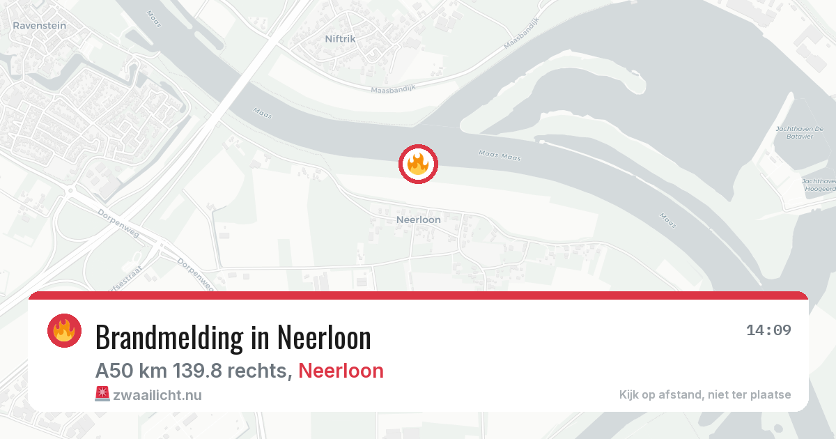Brandmelding in Neerloon — 8 apr 2026