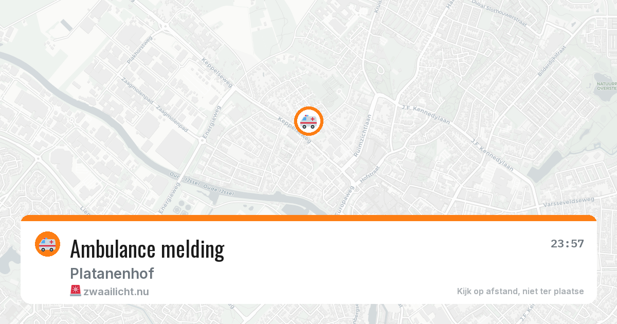 Ambulance melding — 7 jun 2026