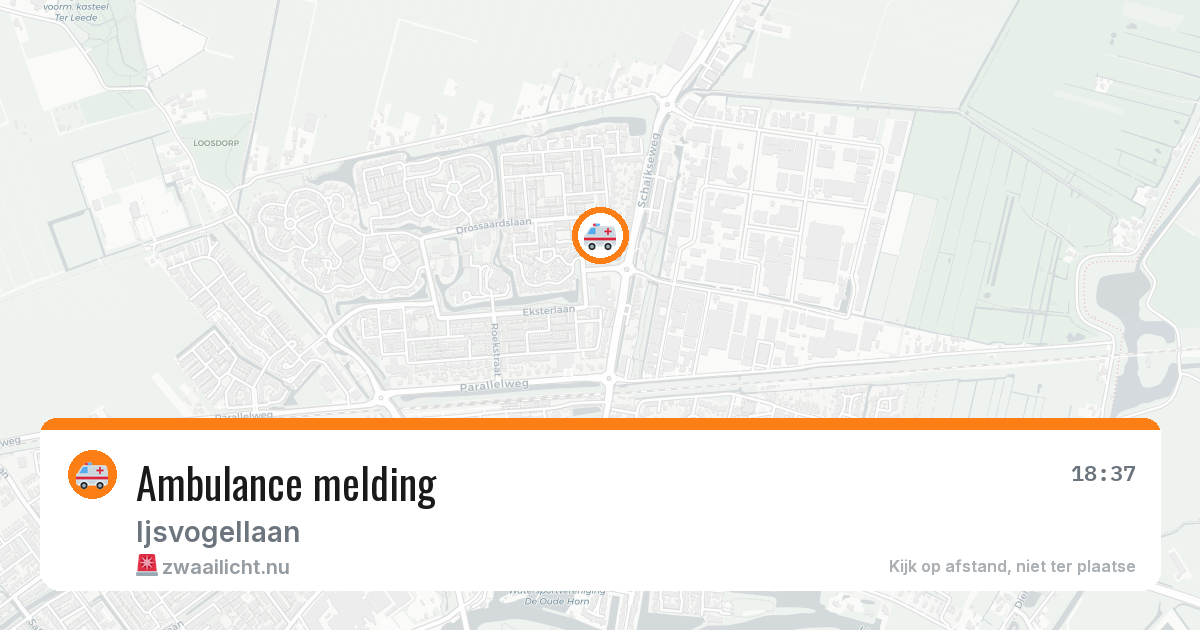 Ambulance melding — 11 jul 2026