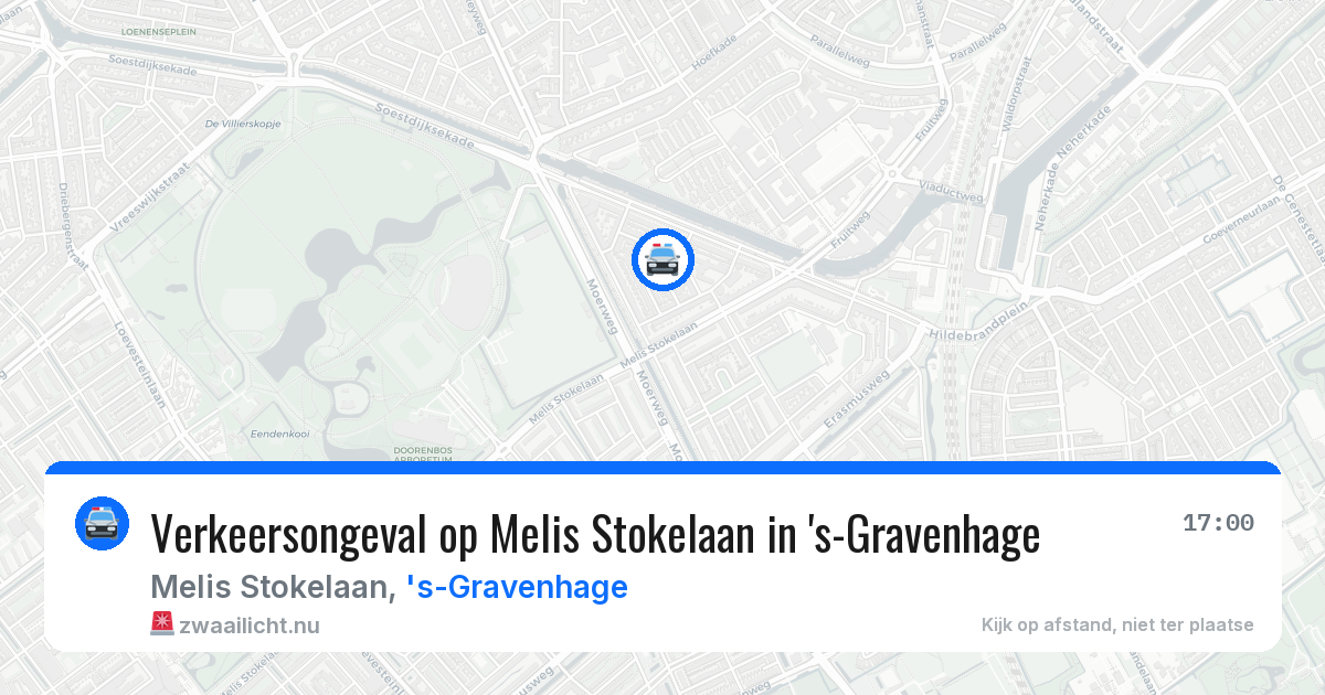 Verkeersongeval op Melis Stokelaan in 's-Gravenhage — 27 mei 2026