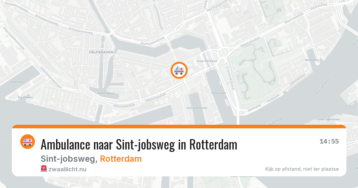 Ambulance naar Sint-jobsweg in Rotterdam — 13 mei 2026