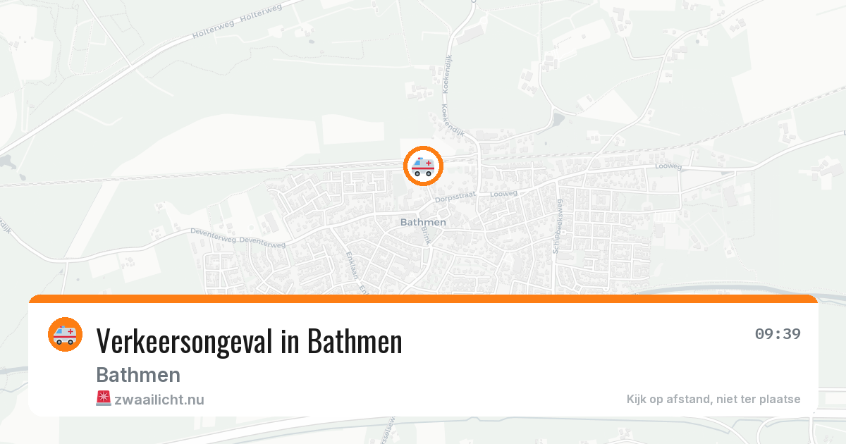 Verkeersongeval in Bathmen — 31 mrt 2026