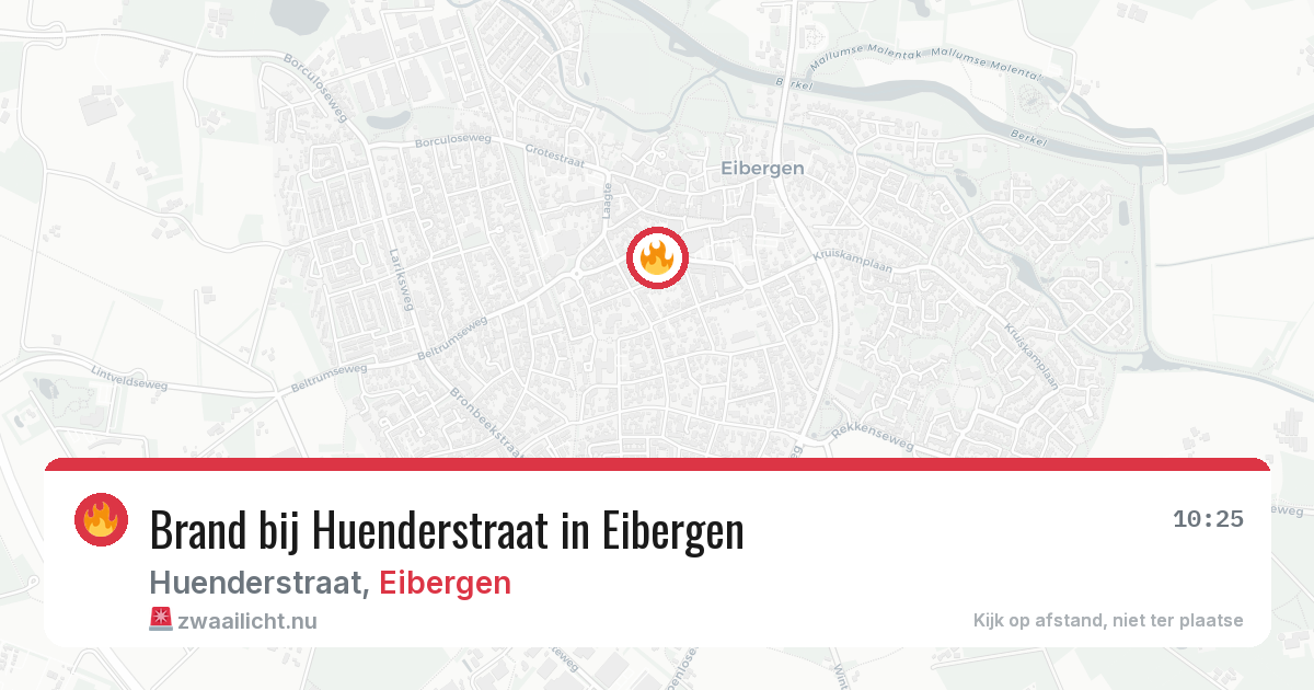 Brand bij Huenderstraat in Eibergen — 5 jun 2026