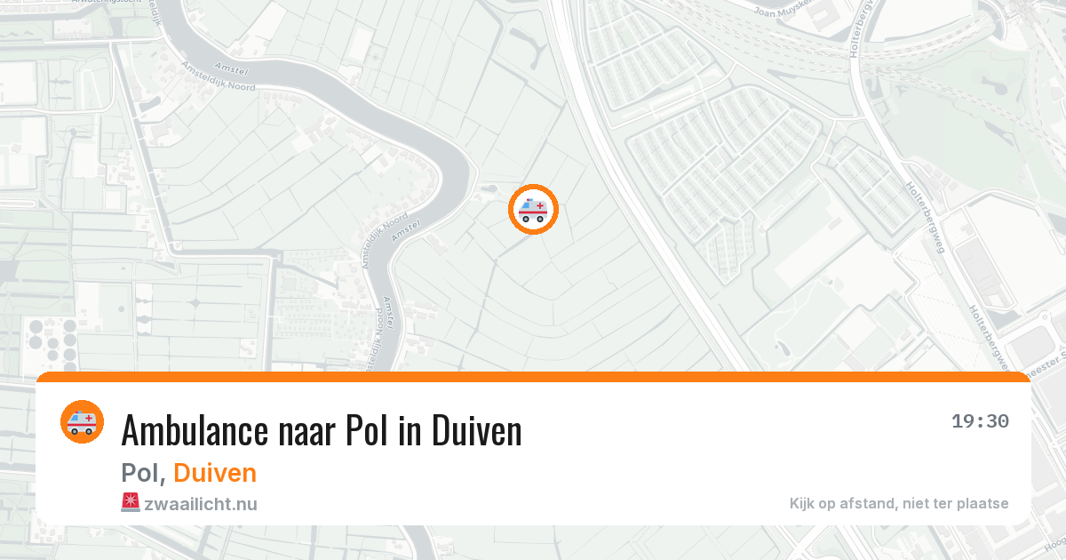Ambulance naar Pol in Duiven — 24 jul 2026