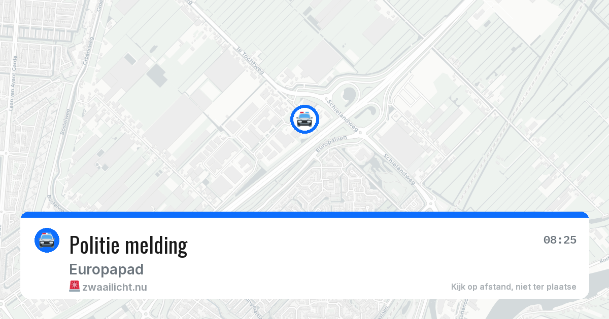 Politie melding — 1 apr 2026