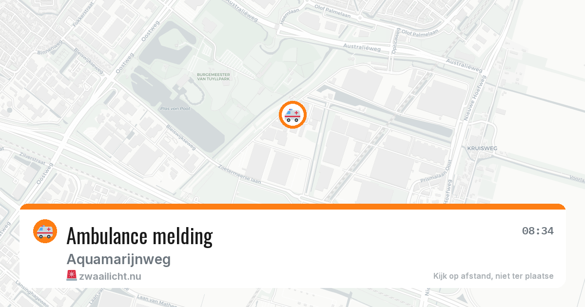 Ambulance melding — 4 jun 2026