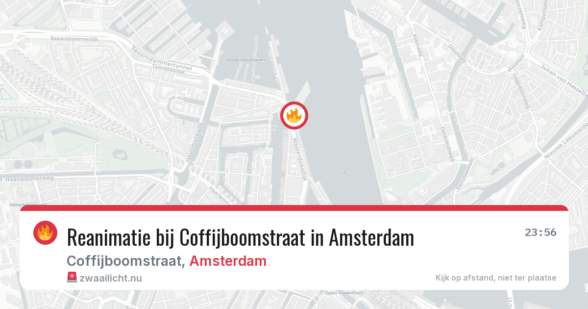Reanimatie bij Coffijboomstraat in Amsterdam — 26 mei 2026