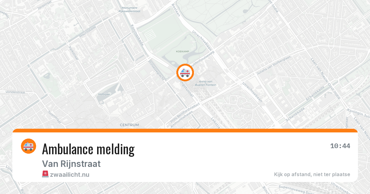 Ambulance melding — 15 jul 2026