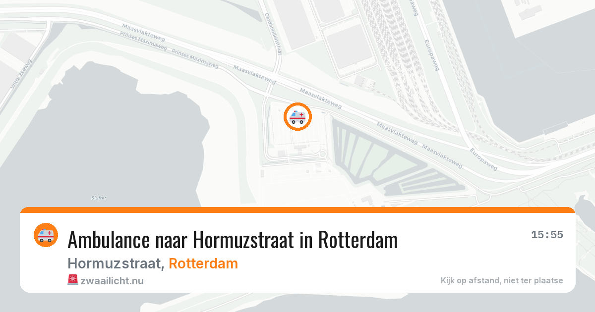 Ambulance naar Hormuzstraat in Rotterdam — 23 mei 2026