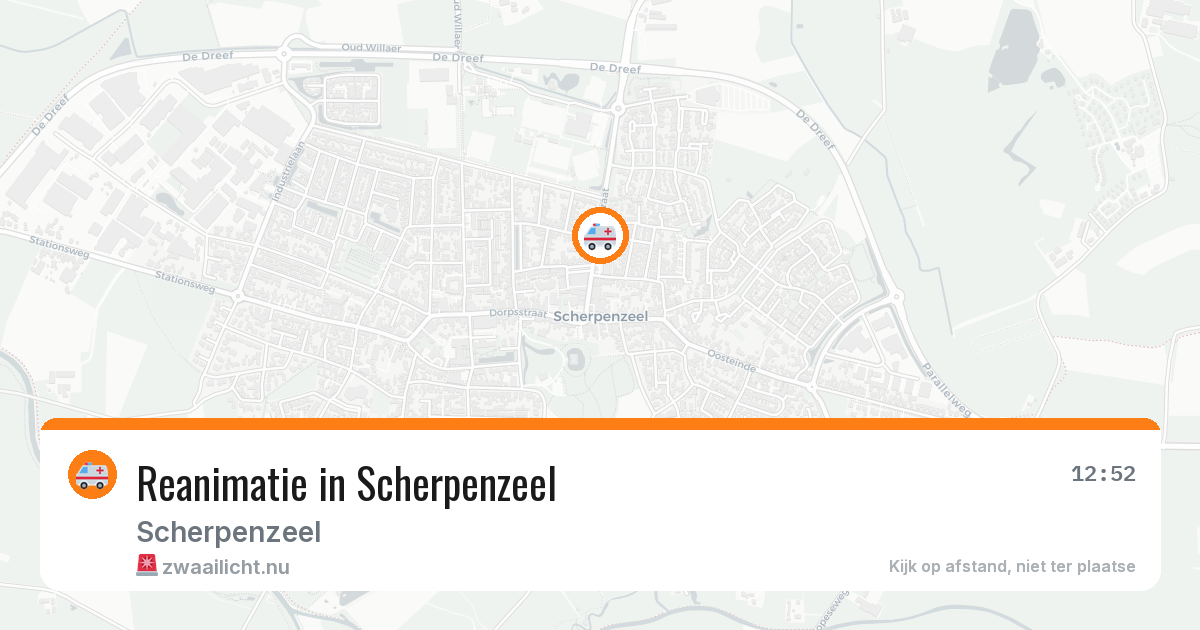 Reanimatie in Scherpenzeel — 7 jun 2026