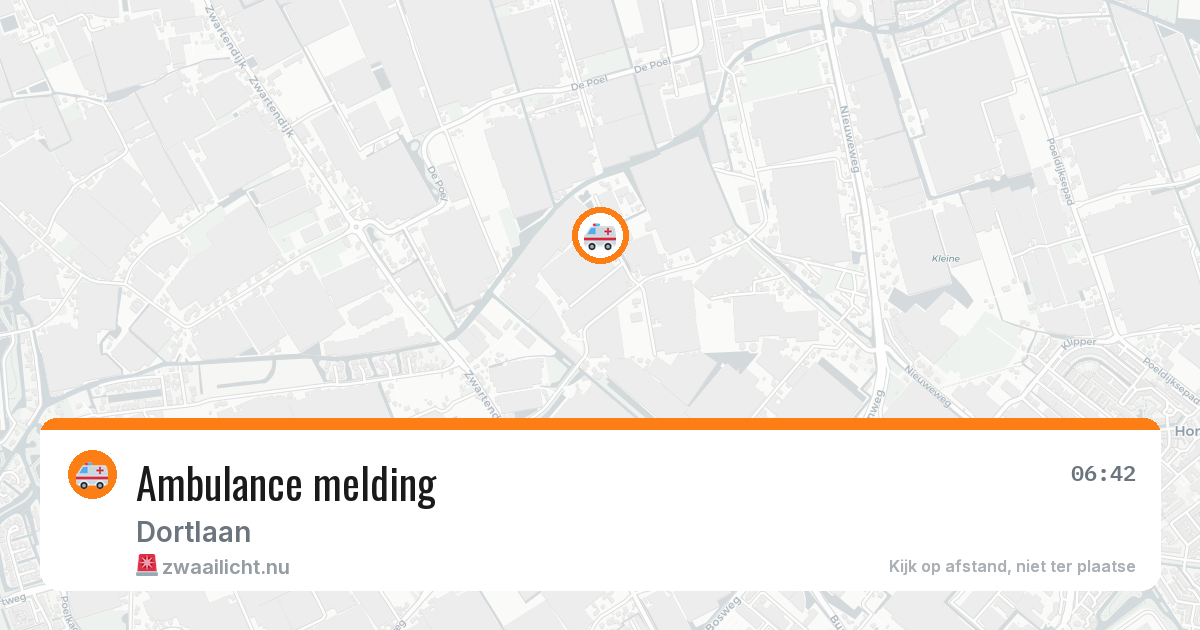 Ambulance melding — 10 feb 2026
