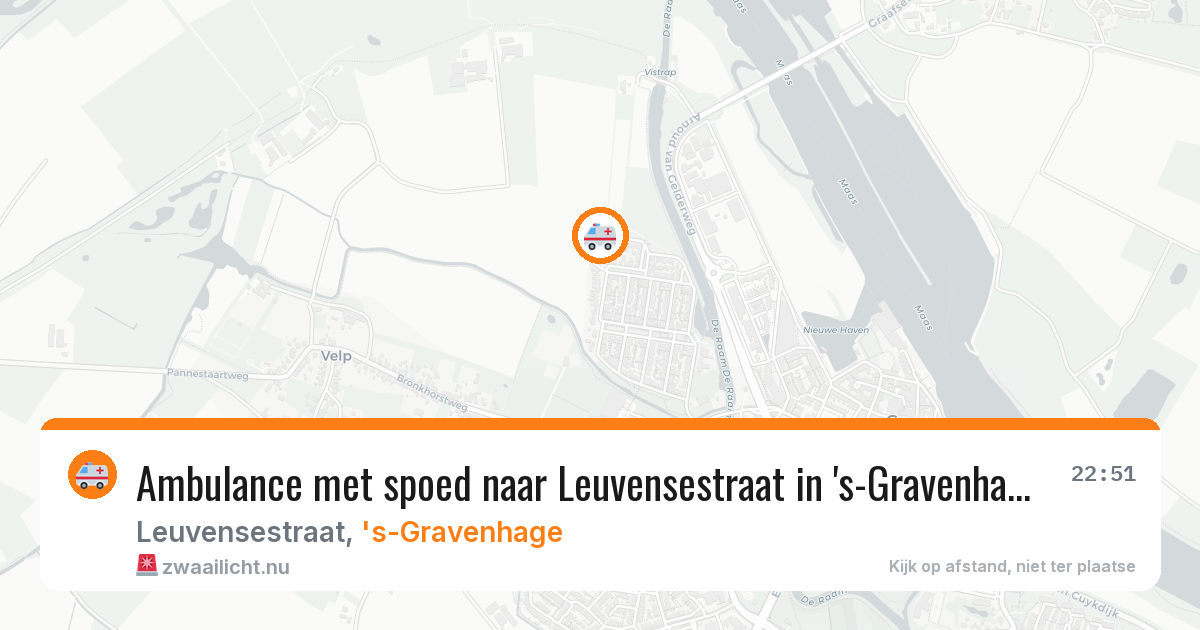 Ambulance met spoed naar Leuvensestraat in 's-Gravenhage — 11 feb 2026