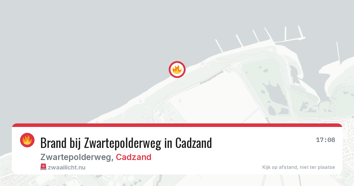 Brand bij Zwartepolderweg in Cadzand — 5 jul 2026