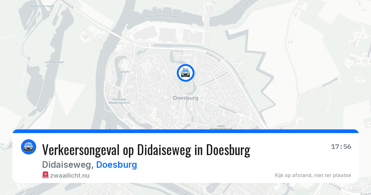 Verkeersongeval op Didaiseweg in Doesburg — 12 feb 2026
